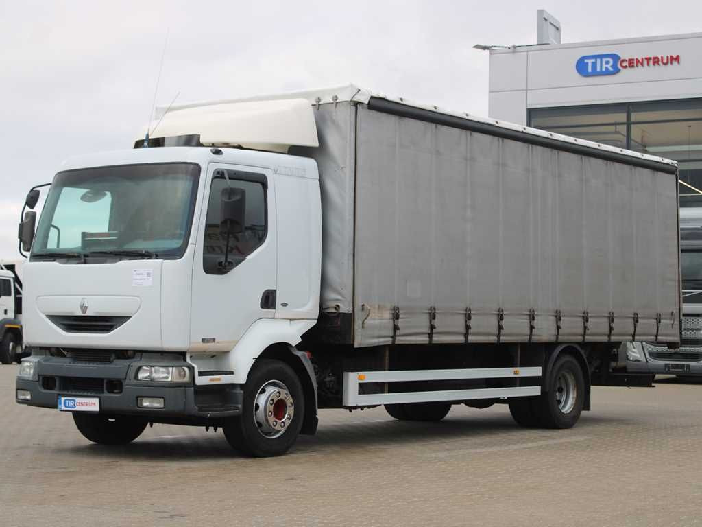 Renault MIDLUM 270, EURO 3, PNEU 80% - Curtainsider truck: picture 1 Renault MIDLUM 270, EURO 3, PNEU 80% - Curtainsider truck: picture 1