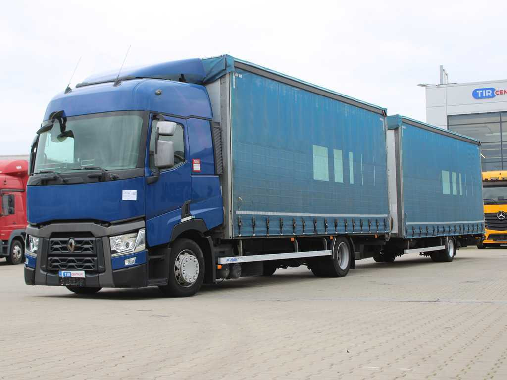 Renault T 430, EURO 6, AIR SUSPENSION + PANAV TV010L - Curtainsider truck: picture 1 Renault T 430, EURO 6, AIR SUSPENSION + PANAV TV010L - Curtainsider truck: picture 1