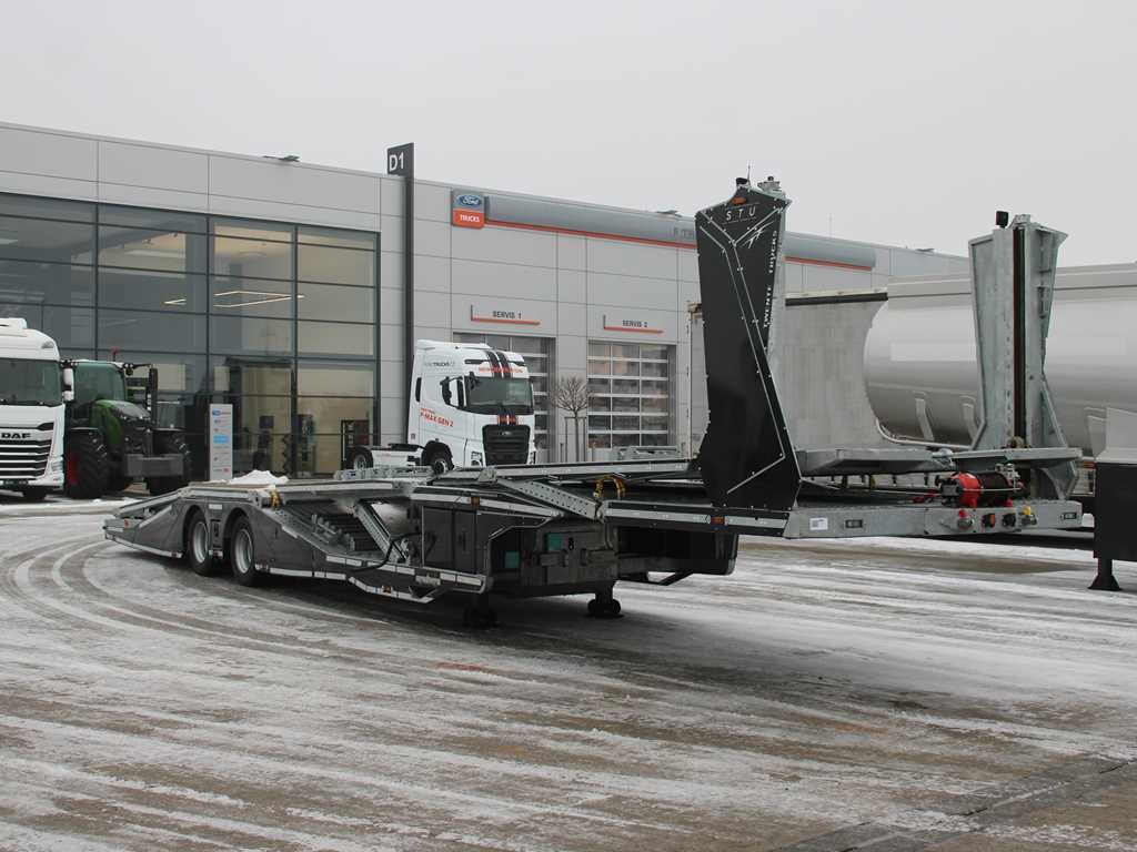 STU SEMI-TRAILER, 2x WINCH, OWN PUMP, NEW UNUSED - Autotransporter semi-trailer: picture 3 STU SEMI-TRAILER, 2x WINCH, OWN PUMP, NEW UNUSED - Autotransporter semi-trailer: picture 3