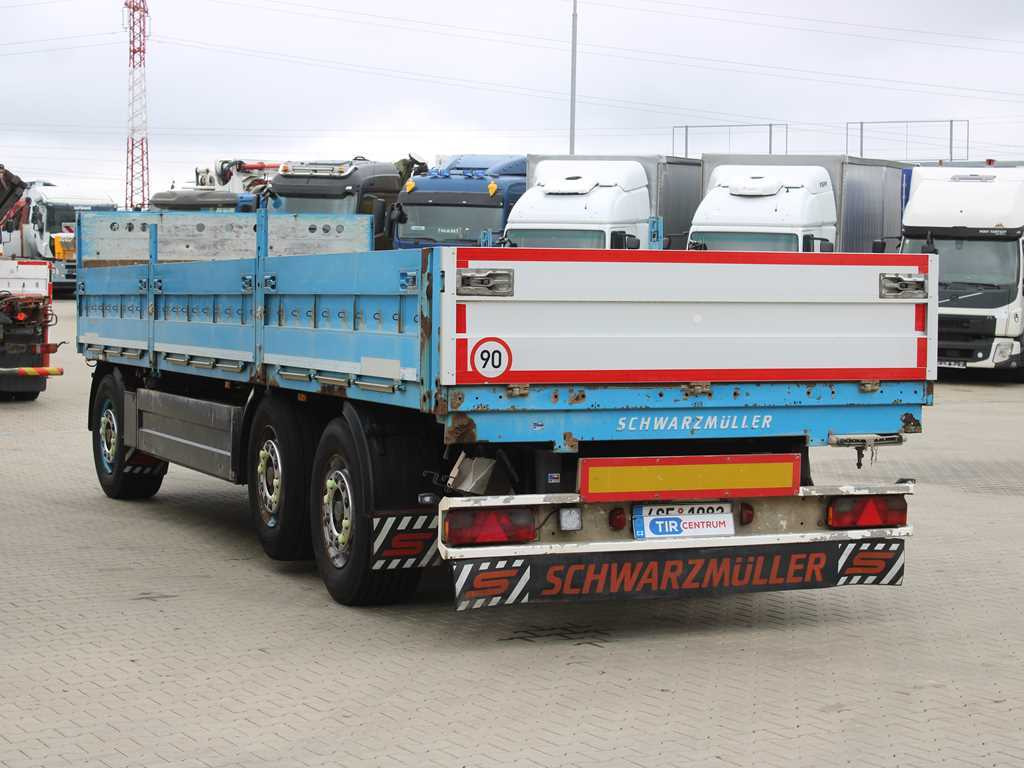 Schwarzmüller PA 3/E, LIFTING AXLE, SIDE PANEL - Dropside/ Flatbed trailer: picture 5 Schwarzmüller PA 3/E, LIFTING AXLE, SIDE PANEL - Dropside/ Flatbed trailer: picture 5
