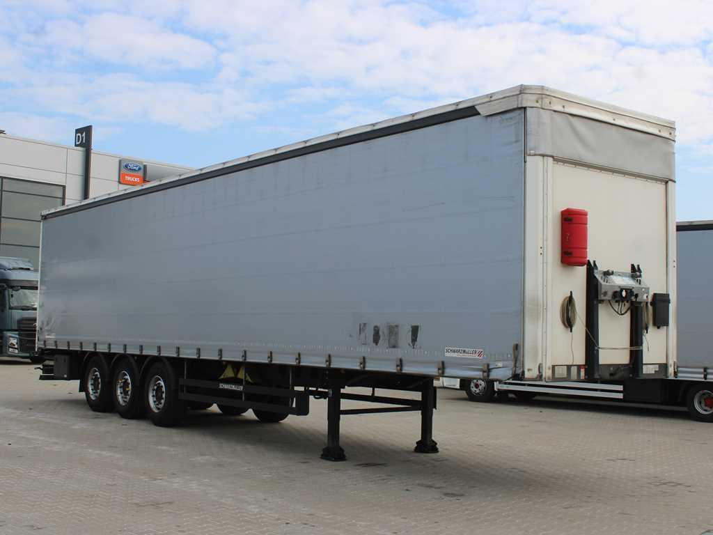 Schwarzmüller SPA 3/E, AXLES SAF, MULDA, MULTILOCK, TIRES 80% - Curtainsider semi-trailer: picture 3 Schwarzmüller SPA 3/E, AXLES SAF, MULDA, MULTILOCK, TIRES 80% - Curtainsider semi-trailer: picture 3