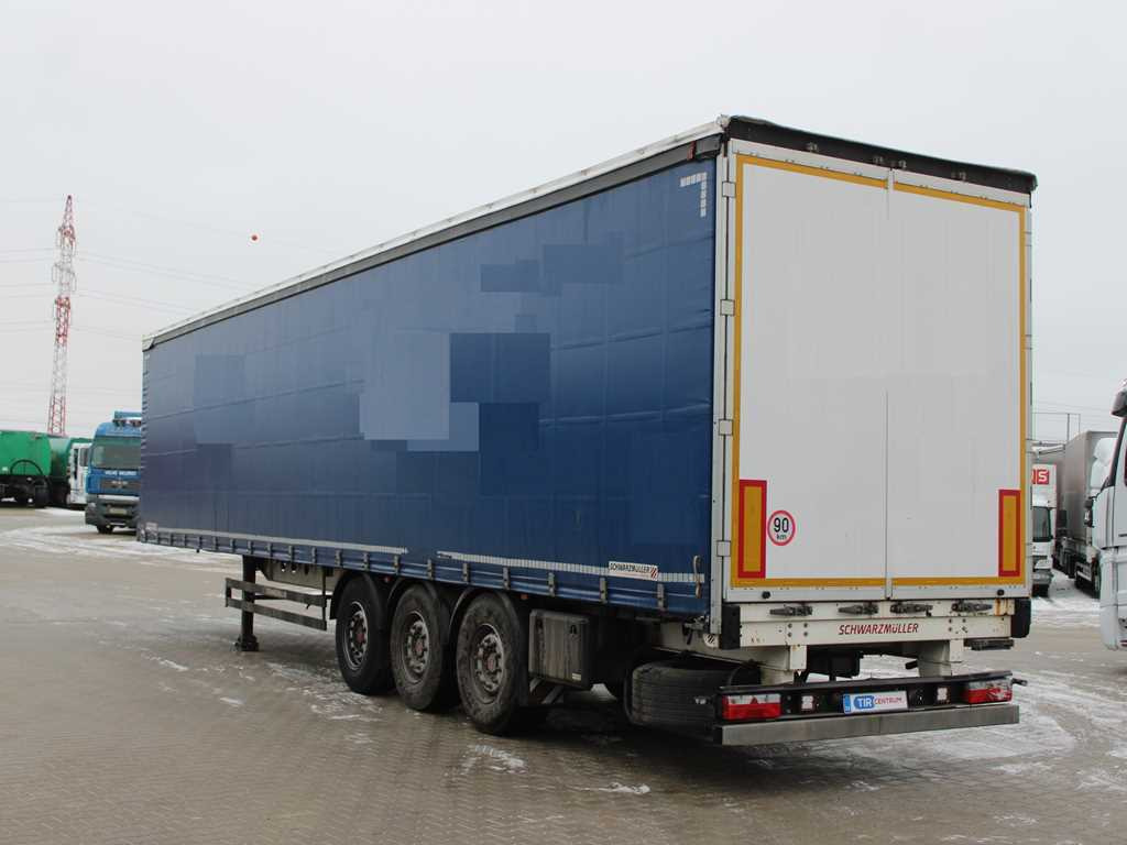 Schwarzmüller SPA 3/E, MULTILOCK, LIFTING AXLE, SAF, MULDA - Curtainsider semi-trailer: picture 5 Schwarzmüller SPA 3/E, MULTILOCK, LIFTING AXLE, SAF, MULDA - Curtainsider semi-trailer: picture 5