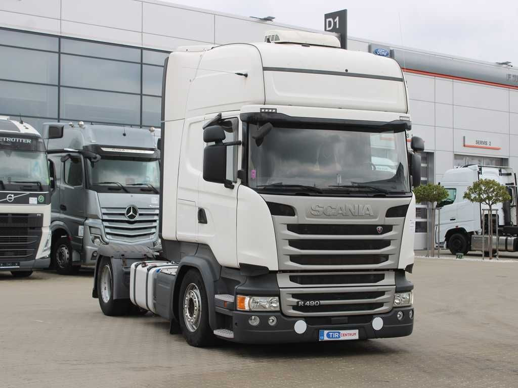 Scania R490, EURO 6, SECONDARY AIR CONDITIONING Scania R490, EURO 6, SECONDARY AIR CONDITIONING - Tractor unit: picture 2 Scania R490, EURO 6, SECONDARY AIR CONDITIONING Scania R490, EURO 6, SECONDARY AIR CONDITIONING - Tractor unit: picture 2