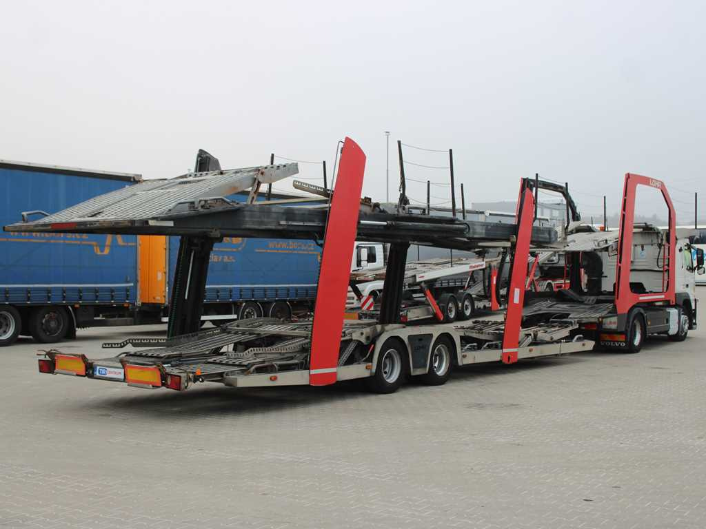 Volvo FM 460, EURO 6, VEB+, INDEPENDENT AIR CONDITIONING, + LOHR (2006) - Autotransporter truck: picture 4 Volvo FM 460, EURO 6, VEB+, INDEPENDENT AIR CONDITIONING, + LOHR (2006) - Autotransporter truck: picture 4