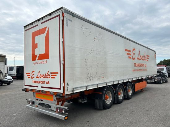 Berger SAPL 24 LTN Light, 5730 kg, 1A lift, 3A gelenkt - Curtainsider semi-trailer: picture 3 Berger SAPL 24 LTN Light, 5730 kg, 1A lift, 3A gelenkt - Curtainsider semi-trailer: picture 3