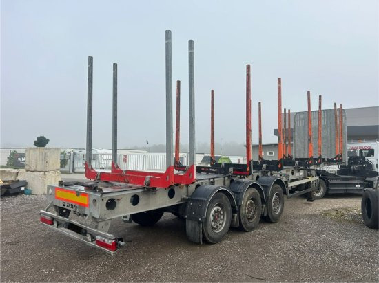 D-651A Holzauflieger, Liftachse, 8 Rungenpaare - Timber semi-trailer: picture 5 D-651A Holzauflieger, Liftachse, 8 Rungenpaare - Timber semi-trailer: picture 5
