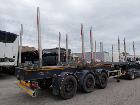 DOLL Holzauflieger H3S-12, Tydraul , Langholz,  2+4 verstellbare Rungenpaare, Langholz, Liftachse, - Timber semi-trailer: picture 4 DOLL Holzauflieger H3S-12, Tydraul , Langholz,  2+4 verstellbare Rungenpaare, Langholz, Liftachse, - Timber semi-trailer: picture 4