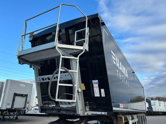 Kempf SKM AK 39 Alu-Kastenmulde 55m³ Rollplane - Tipper semi-trailer: picture 2 Kempf SKM AK 39 Alu-Kastenmulde 55m³ Rollplane - Tipper semi-trailer: picture 2