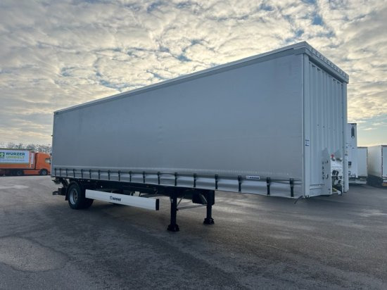 Krone City Liner Profi, 1-Achs- Zwangsgelenkt, Dhollandia LBW 2000kg, - Curtainsider semi-trailer: picture 3 Krone City Liner Profi, 1-Achs- Zwangsgelenkt, Dhollandia LBW 2000kg, - Curtainsider semi-trailer: picture 3