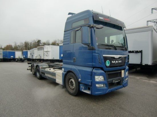 MAN TGX 26.440 BDF, XXL, Retarder, Automatik, E6, Liftachse, - Container transporter/ Swap body truck: picture 3 MAN TGX 26.440 BDF, XXL, Retarder, Automatik, E6, Liftachse, - Container transporter/ Swap body truck: picture 3