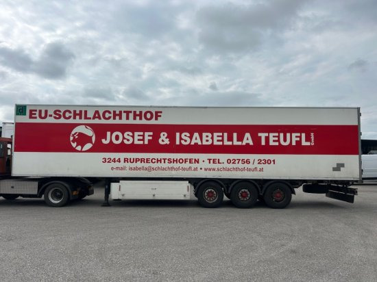 Menci Fleischkühler Rohrbahnen, Liftachse, BPW, light weight - Isothermal semi-trailer: picture 5 Menci Fleischkühler Rohrbahnen, Liftachse, BPW, light weight - Isothermal semi-trailer: picture 5