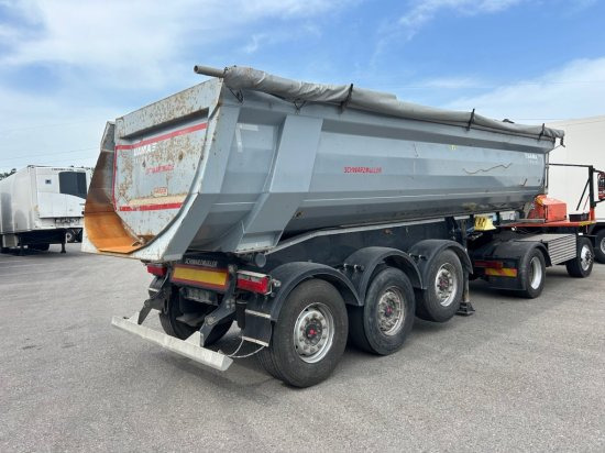 Schwarzmüller Kippmulde 25m³, SAF, Rollplane, Podest, HYVA - Tipper semi-trailer: picture 4 Schwarzmüller Kippmulde 25m³, SAF, Rollplane, Podest, HYVA - Tipper semi-trailer: picture 4