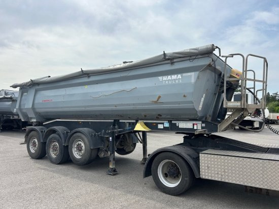 Schwarzmüller Kippmulde 25m³, SAF, Rollplane, Podest, HYVA - Tipper semi-trailer: picture 5 Schwarzmüller Kippmulde 25m³, SAF, Rollplane, Podest, HYVA - Tipper semi-trailer: picture 5