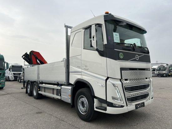 Volvo FH 500 6X2 Euro6, Retarder, Pritsche, Palfinger PK22002-EH - Dropside/ Flatbed truck, Crane truck: picture 3 Volvo FH 500 6X2 Euro6, Retarder, Pritsche, Palfinger PK22002-EH - Dropside/ Flatbed truck, Crane truck: picture 3