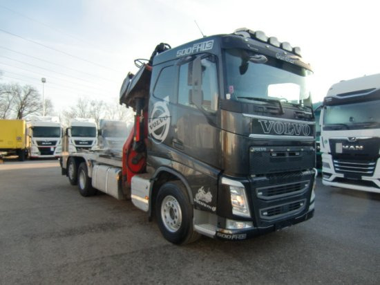 Volvo FH 500 6x2, Schrottkran, Waage, E6, Liftachse - Hook lift truck, Crane truck: picture 3 Volvo FH 500 6x2, Schrottkran, Waage, E6, Liftachse - Hook lift truck, Crane truck: picture 3
