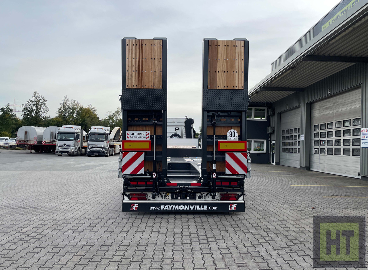 New Low loader semi-trailer Faymonville 4-(1+3)-Achs-Tele-Semi-Radmulden-Rampen zg: picture 8