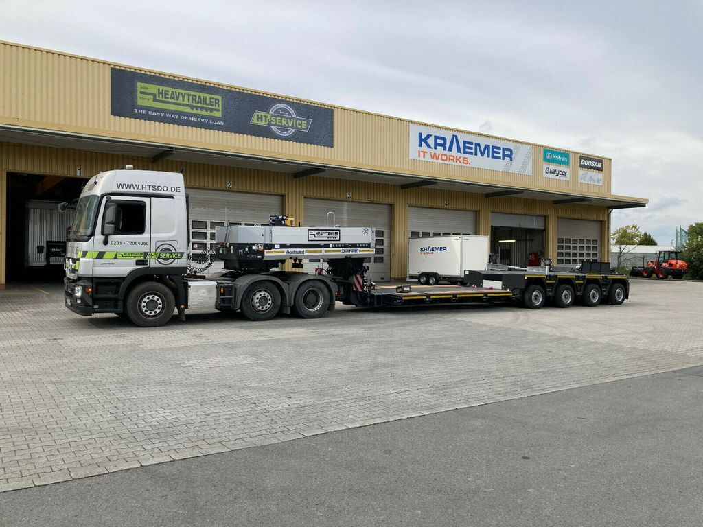 Goldhofer 2+4-Achs-Tiefbett-Kombination VP 6 - Low loader semi-trailer: picture 3 Goldhofer 2+4-Achs-Tiefbett-Kombination VP 6 - Low loader semi-trailer: picture 3
