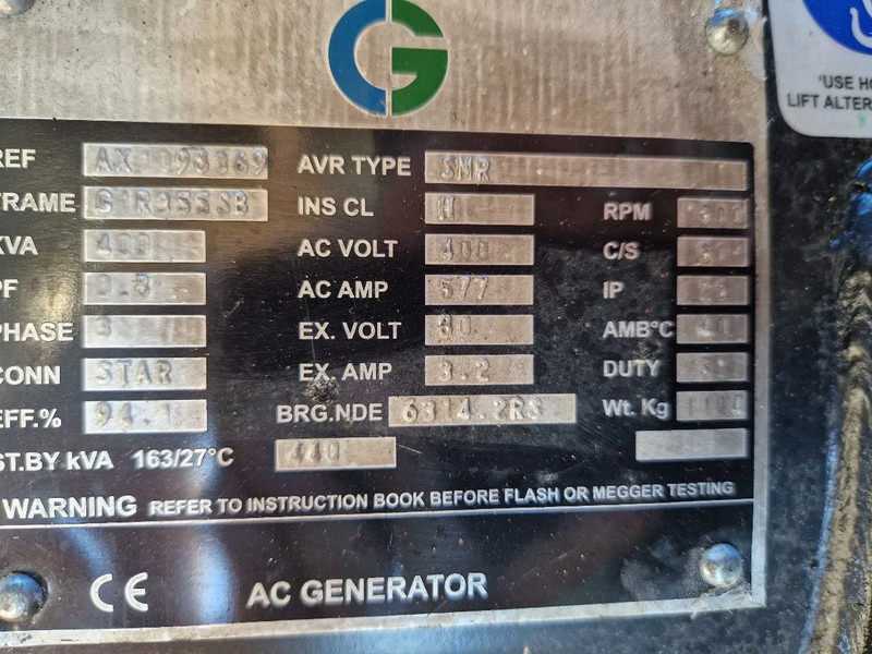 Leasing of Doosan Teksan TJ440DW generator 440kVA Doosan 8-cilinder  UNUSED Doosan Teksan TJ440DW generator 440kVA Doosan 8-cilinder  UNUSED: picture 13