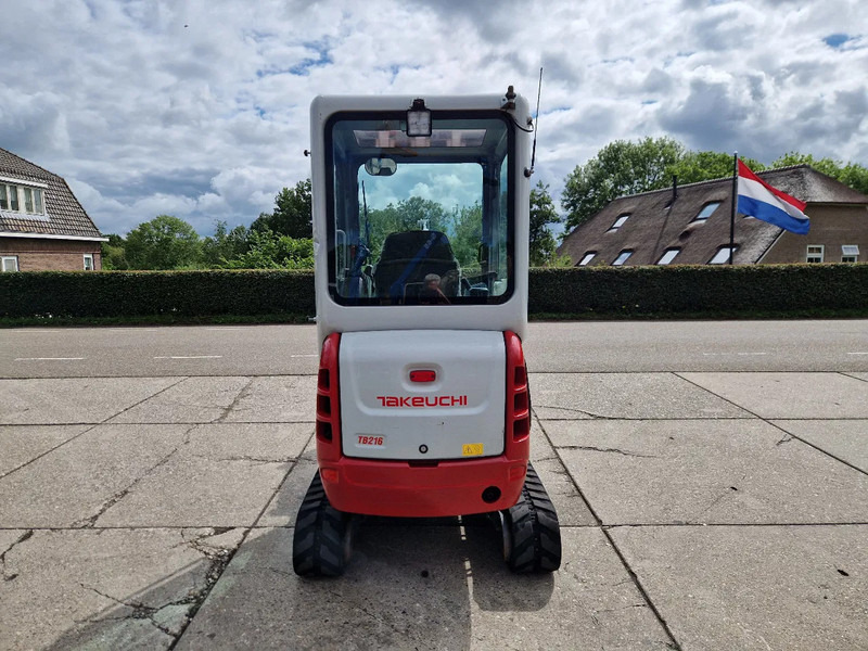 Mini excavator Takeuchi TB216 met 2089 uur: picture 19