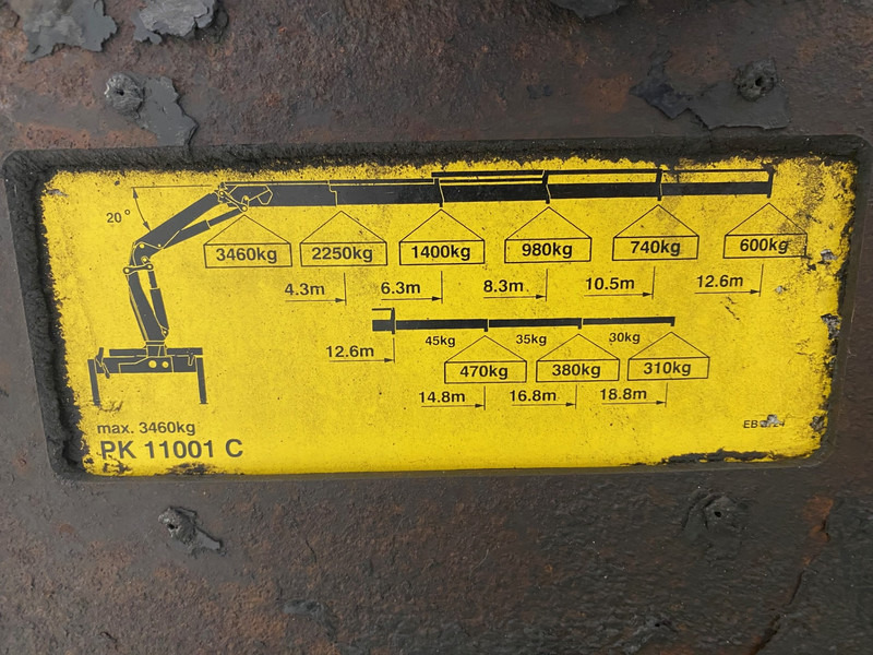 Dropside/ Flatbed truck, Crane truck DAF CF75.250 - 6x2: picture 11 Dropside/ Flatbed truck, Crane truck DAF CF75.250 - 6x2: picture 11