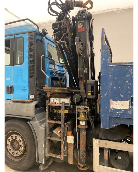 Tipper, Crane truck MAN TGS 35.400 - 8x4: picture 13