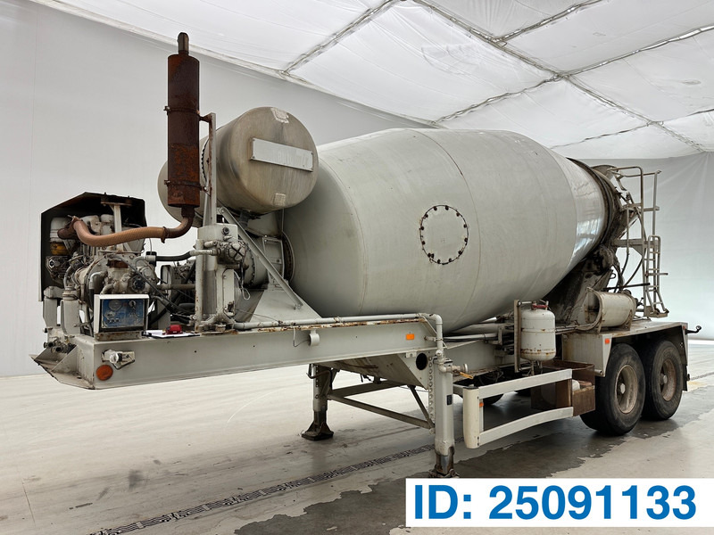 MOL Mixer 10 cub - Concrete mixer semi-trailer: picture 1 MOL Mixer 10 cub - Concrete mixer semi-trailer: picture 1