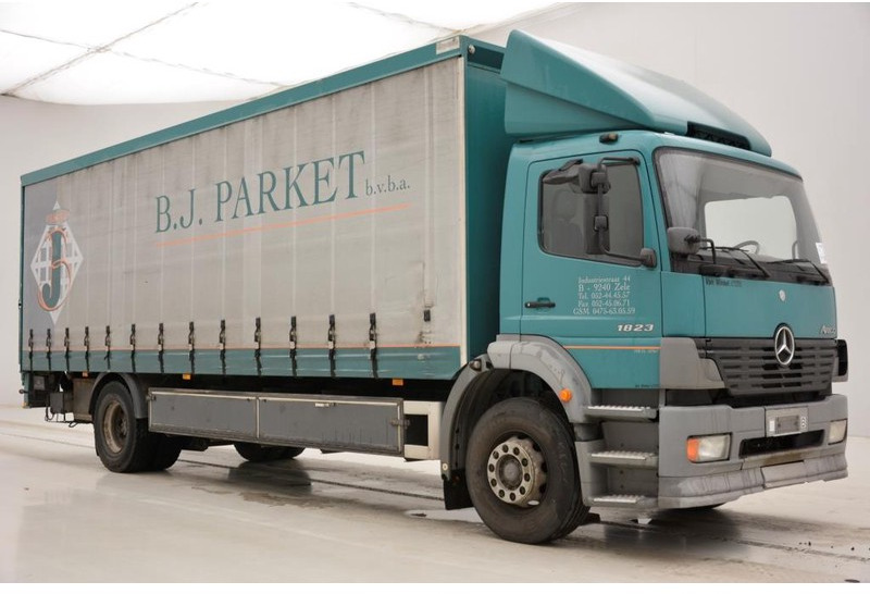 Mercedes-Benz Atego 1823 - damaged engine* - Curtainsider truck: picture 3 Mercedes-Benz Atego 1823 - damaged engine* - Curtainsider truck: picture 3