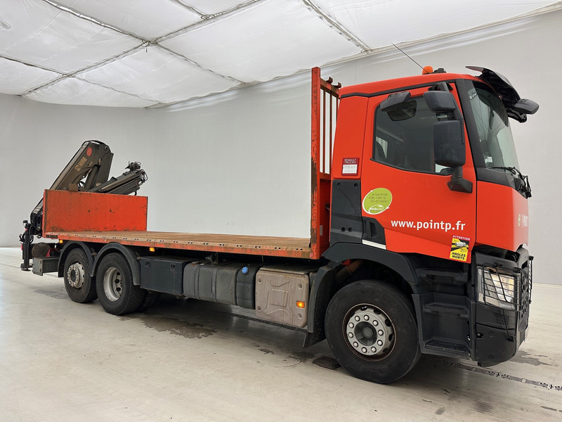 Renault C 430 - 6x2 - Dropside/ Flatbed truck, Crane truck: picture 3 Renault C 430 - 6x2 - Dropside/ Flatbed truck, Crane truck: picture 3
