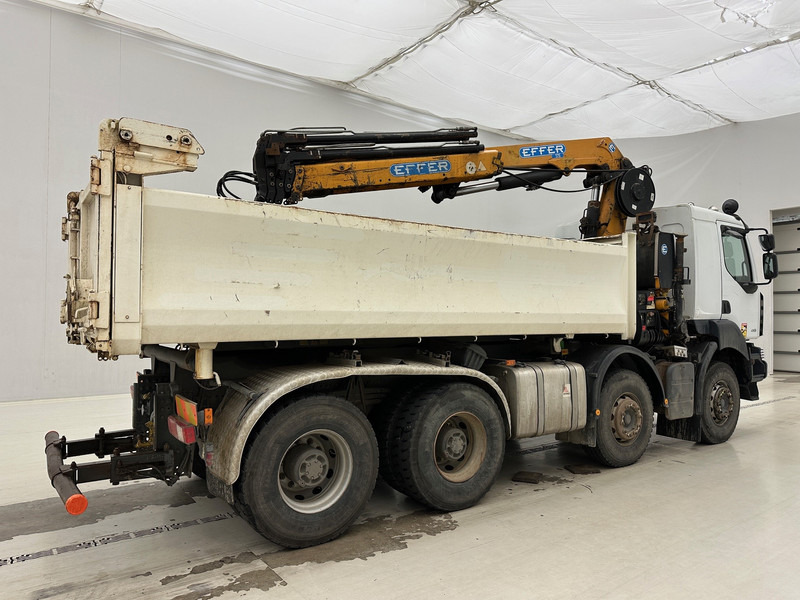 Renault Kerax 430 DXi - 8x4 - Tipper, Crane truck: picture 4 Renault Kerax 430 DXi - 8x4 - Tipper, Crane truck: picture 4