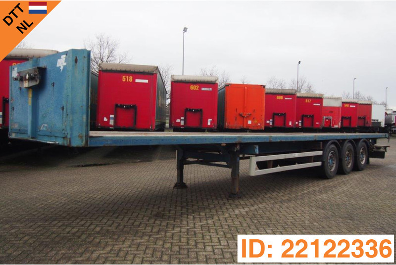 Renders Plateau - Dropside/ Flatbed semi-trailer: picture 1 Renders Plateau - Dropside/ Flatbed semi-trailer: picture 1