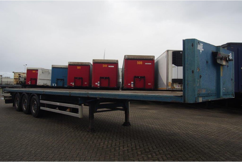 Renders Plateau - Dropside/ Flatbed semi-trailer: picture 3 Renders Plateau - Dropside/ Flatbed semi-trailer: picture 3