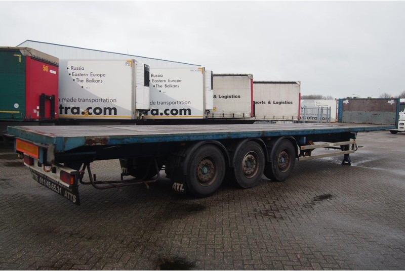 Renders Plateau - Dropside/ Flatbed semi-trailer: picture 4 Renders Plateau - Dropside/ Flatbed semi-trailer: picture 4