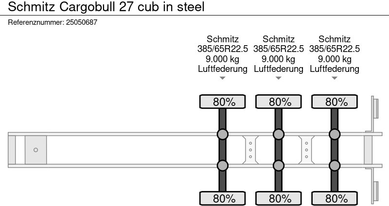 Tipper semi-trailer Schmitz Cargobull 27 cub in steel: picture 18