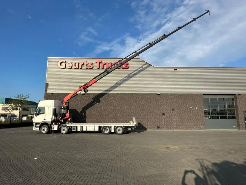 DAF CF 450 8X2 OPRIJWAGEN/MACHINE TRANSPORTER + PALFINGER PK 29002 G KRAAN/KRAN/CRANE/GRUA - Crane truck: picture 3 DAF CF 450 8X2 OPRIJWAGEN/MACHINE TRANSPORTER + PALFINGER PK 29002 G KRAAN/KRAN/CRANE/GRUA - Crane truck: picture 3