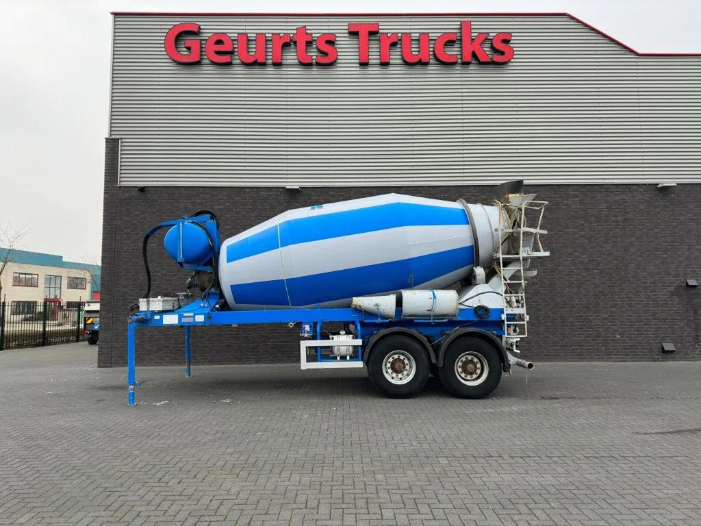 DE BUF 2-ASSIGE 10M3 CONCRETE MIXER/MISCHER/MIXE - Concrete mixer semi-trailer: picture 1 DE BUF 2-ASSIGE 10M3 CONCRETE MIXER/MISCHER/MIXE - Concrete mixer semi-trailer: picture 1