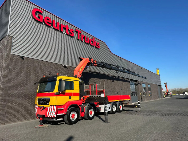 MAN 35.480 8X4H-6 BL MET PALFINGER PK92002-SH H KRAAN / KRAN / CRANE / GRUA - Crane truck: picture 2 MAN 35.480 8X4H-6 BL MET PALFINGER PK92002-SH H KRAAN / KRAN / CRANE / GRUA - Crane truck: picture 2