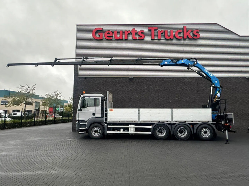 MAN TGS 35.460 8X4-4 BL OPEN LAADBAK MET EFFER 215/4S KRAAN / KRAN / CRANE / GRUA - Crane truck: picture 1 MAN TGS 35.460 8X4-4 BL OPEN LAADBAK MET EFFER 215/4S KRAAN / KRAN / CRANE / GRUA - Crane truck: picture 1