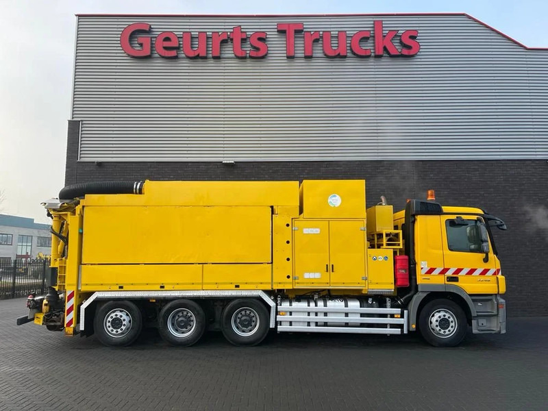 Mercedes-Benz Actros 3248 8X4 TRIDEM MTS DINO 12 SAUGBAGGER/SUCTIONEXAVATOR/GRONDZUIGER - Vacuum truck: picture 4 Mercedes-Benz Actros 3248 8X4 TRIDEM MTS DINO 12 SAUGBAGGER/SUCTIONEXAVATOR/GRONDZUIGER - Vacuum truck: picture 4