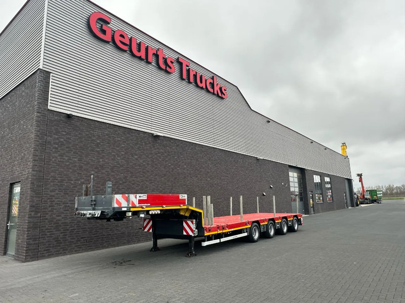 SCHEUERLE EUROAXLE 1T4 4 ASSER UITSCHUIFBARE SEMIE MET 12 TONS HYDRAULICHE EURO ASSEN HYDRAULICH GESTUURD SEMI-DIEPLADER / TIEFLADER / LO - Low loader semi-trailer: picture 2 SCHEUERLE EUROAXLE 1T4 4 ASSER UITSCHUIFBARE SEMIE MET 12 TONS HYDRAULICHE EURO ASSEN HYDRAULICH GESTUURD SEMI-DIEPLADER / TIEFLADER / LO - Low loader semi-trailer: picture 2