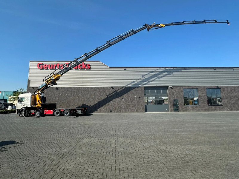 Scania G450 8X4 + EFFER 1255/8S + JIB 6S HD KRAAN/KRAN/CRANE/GRUA - Crane truck: picture 1 Scania G450 8X4 + EFFER 1255/8S + JIB 6S HD KRAAN/KRAN/CRANE/GRUA - Crane truck: picture 1