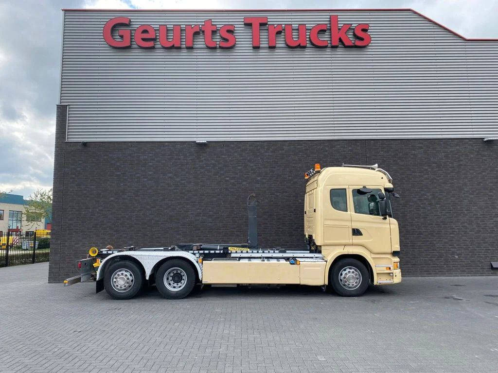 Scania R450 6X2 + PALFINGER HAAKARMSYSTEEM/ABROLLKIPPER - Hook lift truck: picture 5 Scania R450 6X2 + PALFINGER HAAKARMSYSTEEM/ABROLLKIPPER - Hook lift truck: picture 5