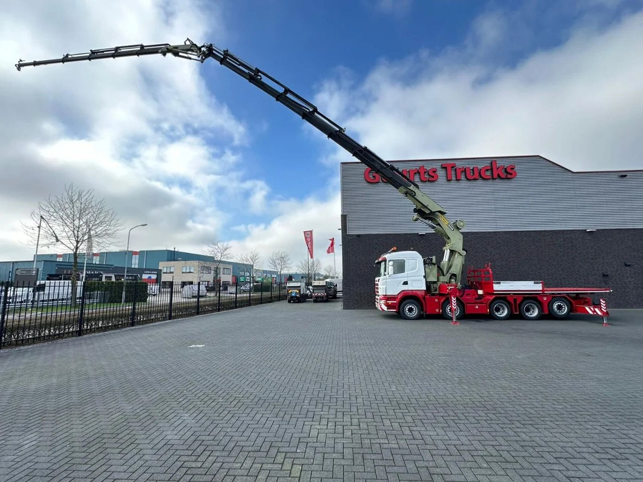 Scania R480 10X4 TREKKER-BAKWAGEN COMBI + PALFINGER PK - Crane truck: picture 5 Scania R480 10X4 TREKKER-BAKWAGEN COMBI + PALFINGER PK - Crane truck: picture 5