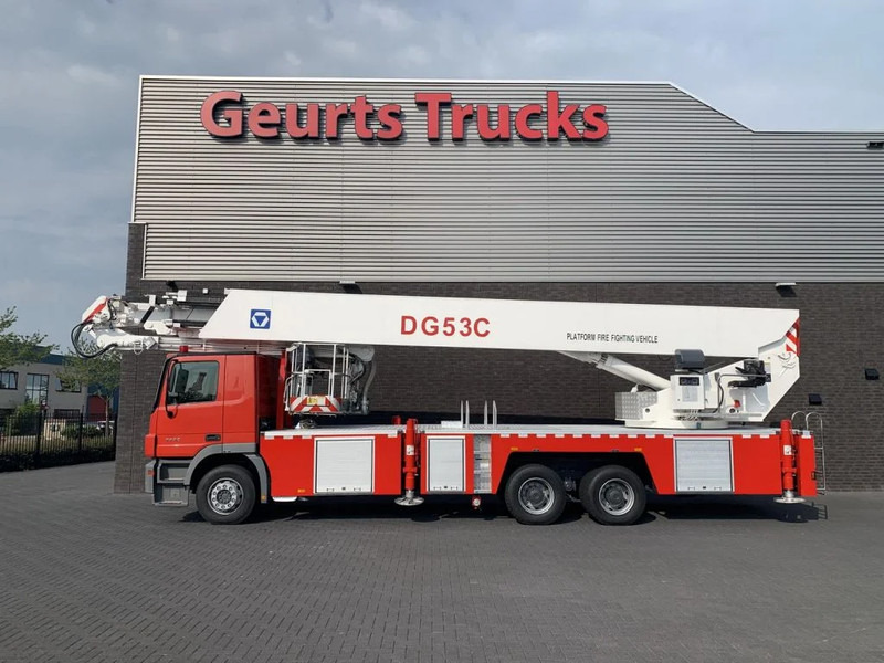 Mercedes-Benz Actros 3332 6X4 XCMG DG53C FIRE FIGTHING PLATFORM 53 METER - Truck: picture 1 Mercedes-Benz Actros 3332 6X4 XCMG DG53C FIRE FIGTHING PLATFORM 53 METER - Truck: picture 1