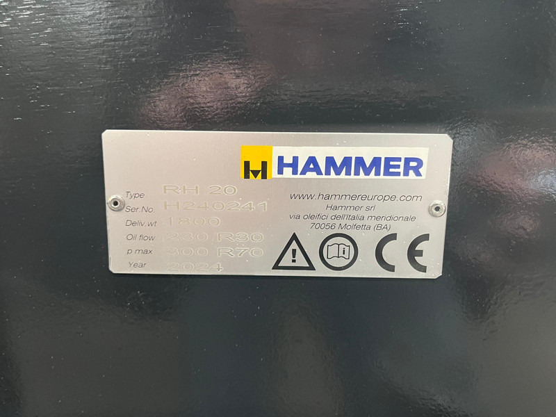 New Attachment Hammer RH20 Hydraulic Crusher (for 18-26t excavator): picture 7
