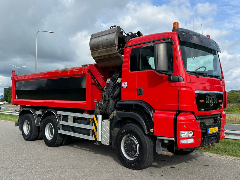 MAN TGS 32.400 6x6 Kipper with Crane - Tipper, Crane truck: picture 5 MAN TGS 32.400 6x6 Kipper with Crane - Tipper, Crane truck: picture 5