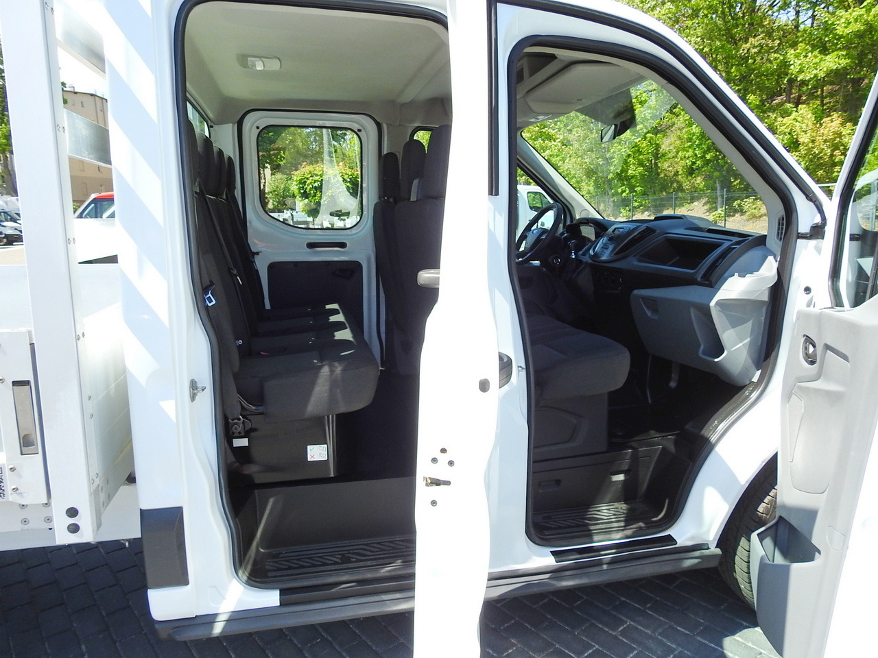 Combi van FORD TRANSIT STAKE BODY DOUBLE CABIN DOKA 7 SEATS AIR CONDITIONING  130HP: picture 32