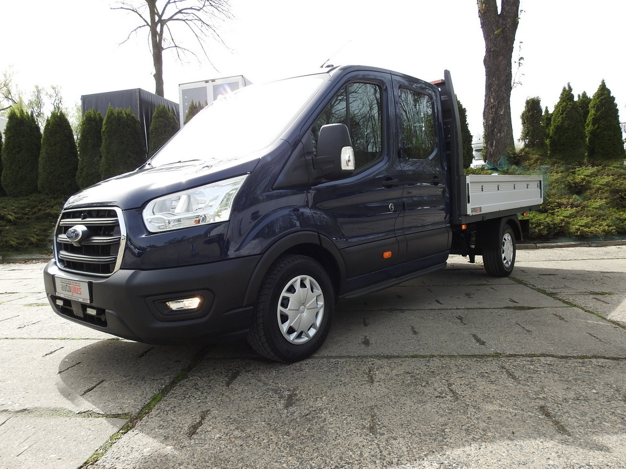 Combi van FORD TRANSIT STAKE BODY DOUBLE CABIN DOKA 7 SEATS CRUISE CONTROL AIR CONDITIONING LED LIGHTS  130HP: picture 20