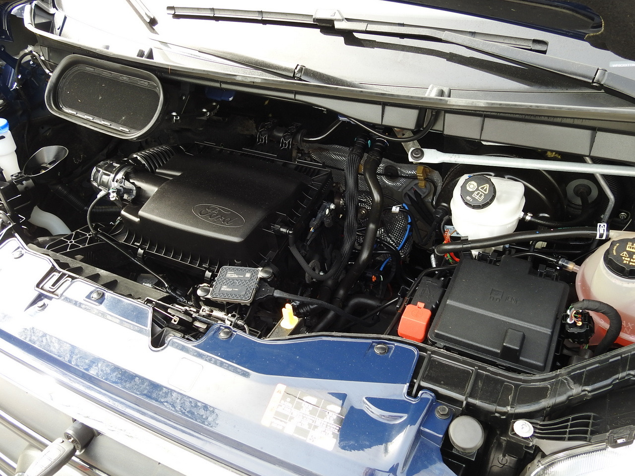 Combi van FORD TRANSIT STAKE BODY DOUBLE CABIN DOKA 7 SEATS CRUISE CONTROL AIR CONDITIONING LED LIGHTS  130HP: picture 22