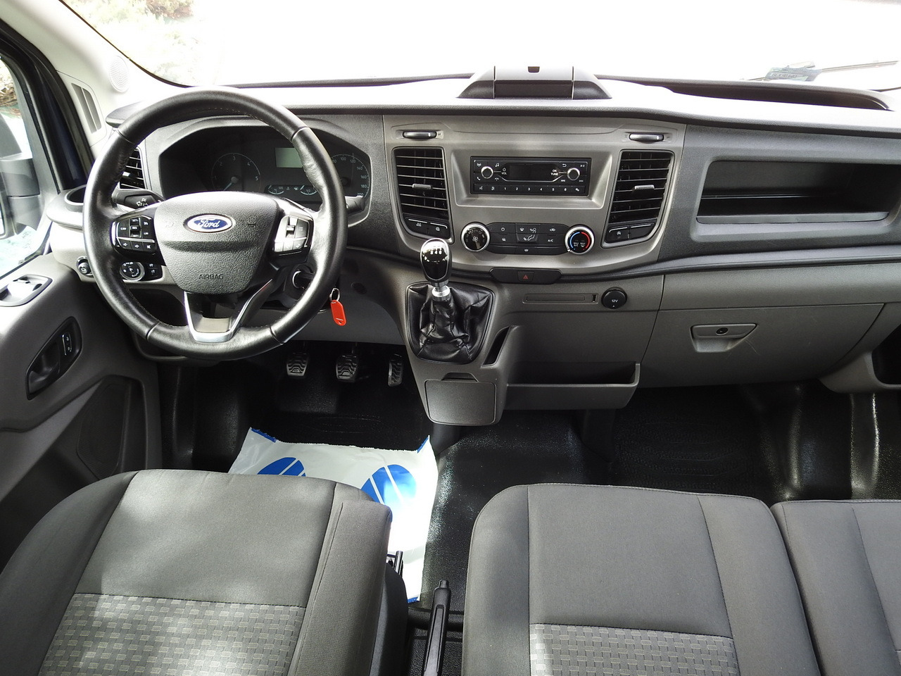 Combi van FORD TRANSIT STAKE BODY DOUBLE CABIN DOKA 7 SEATS CRUISE CONTROL AIR CONDITIONING LED LIGHTS  130HP: picture 26