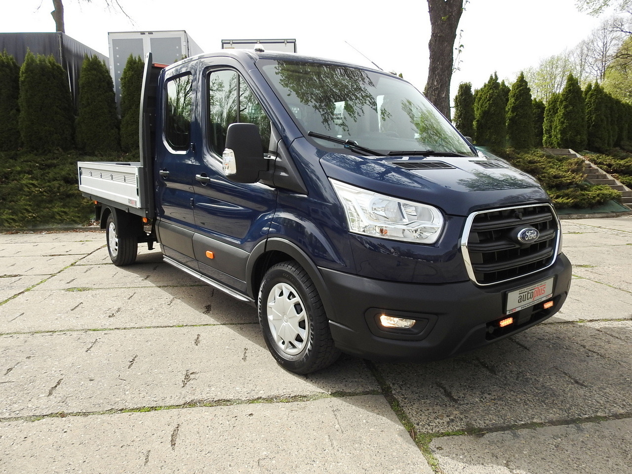 Combi van FORD TRANSIT STAKE BODY DOUBLE CABIN DOKA 7 SEATS CRUISE CONTROL AIR CONDITIONING LED LIGHTS  130HP: picture 19